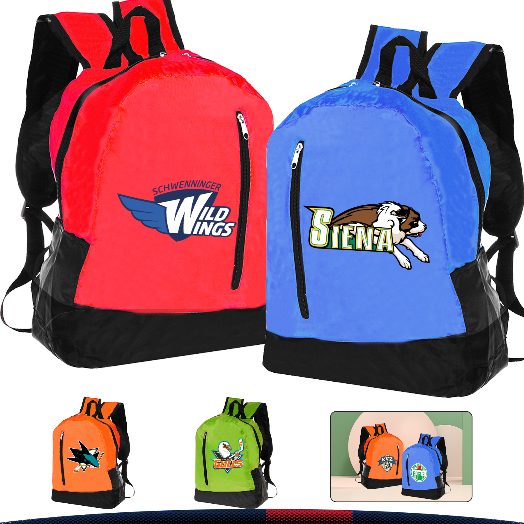Methc Sports Backpacks, custom backpack with logo imprint 6
