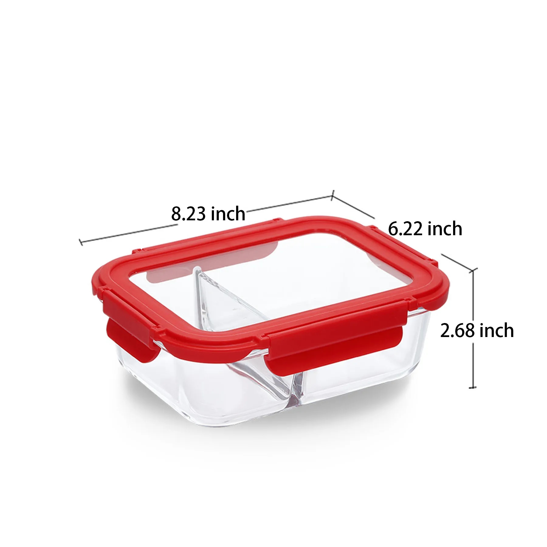Heat Resistant Glass Food Box 3