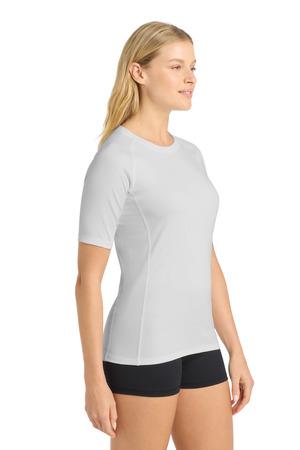Sport-Tek Women's Rashguard Tee. LST470