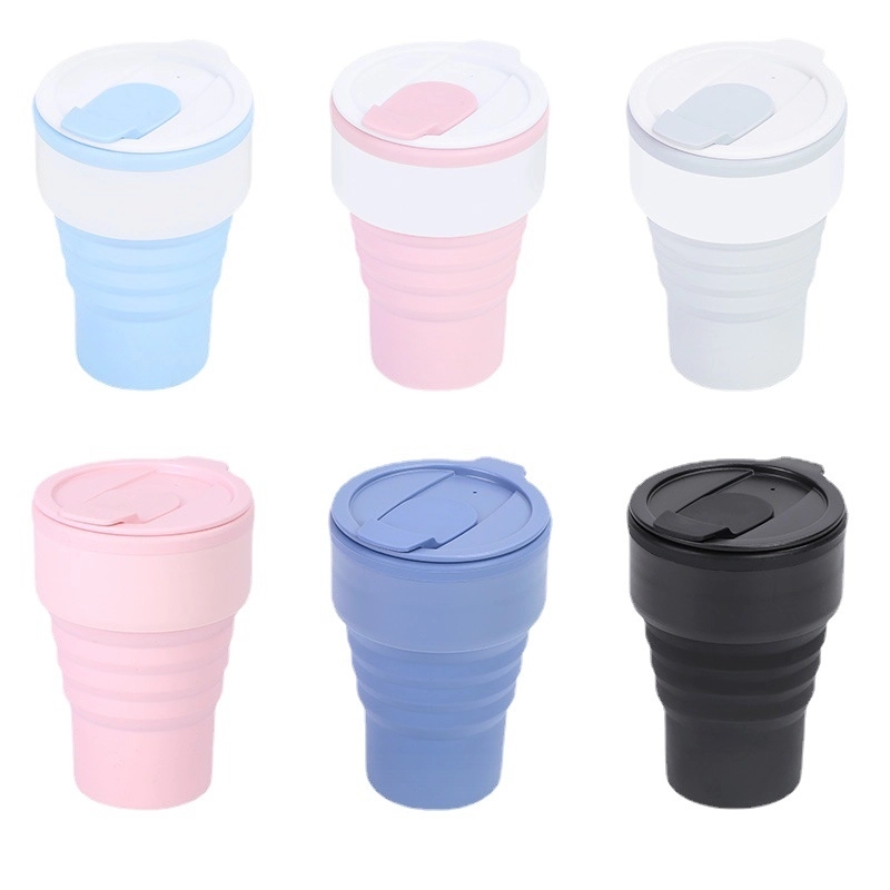 Silicone Foldable Travel Coffee Cup & Reusable To-Go Bottle 8