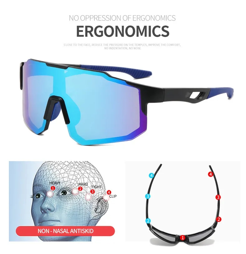 UV Protection Cycling Sport Polarized Sunglasses 4