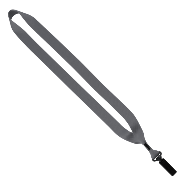 3/4" Polyester Lanyard with Bulldog Clip 13