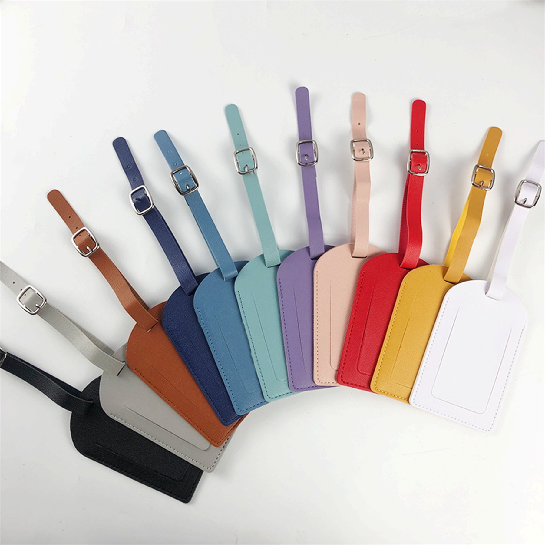 PU Leather Luggage Tag 1
