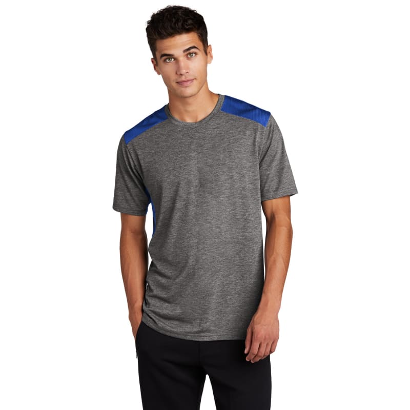 Sport-Tek PosiCharge Tri-Blend Wicking Draft Tee. 20