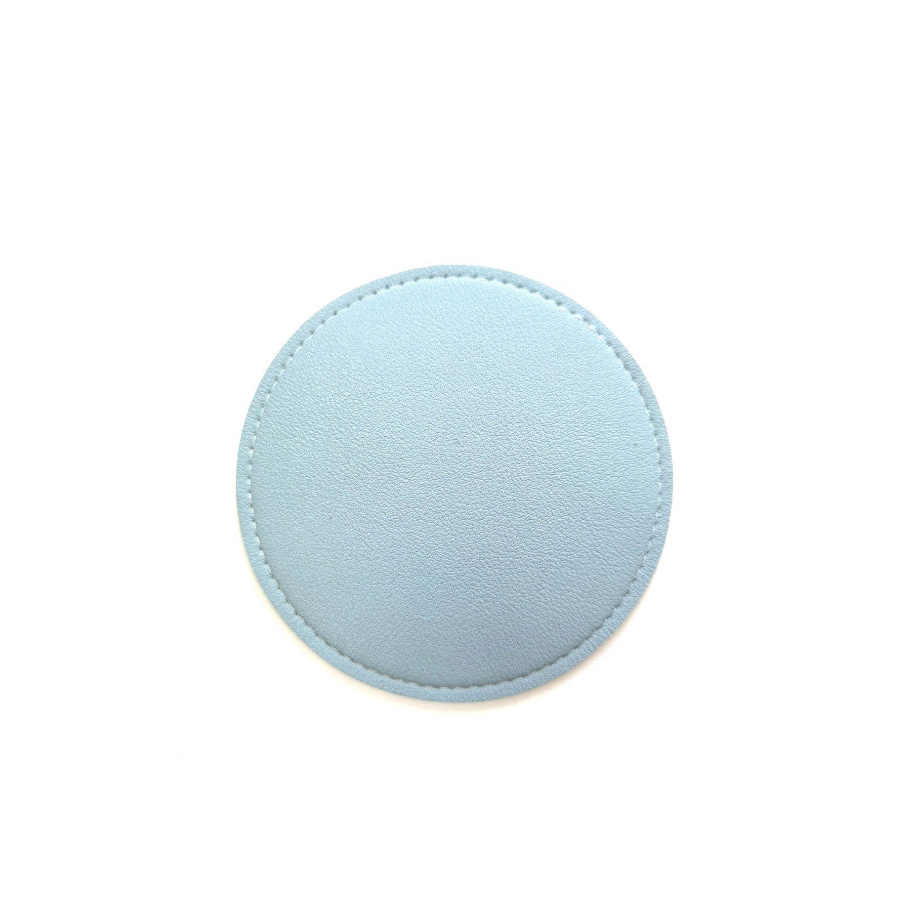 Round Waterproof Pu Leather Coaster 3