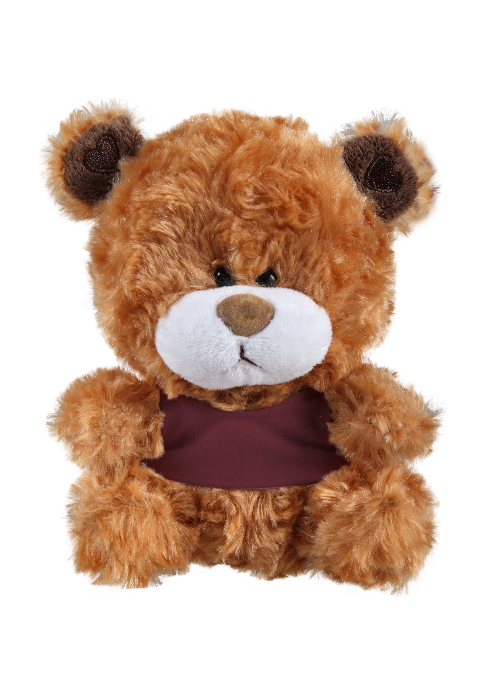 Soft Plush Mocha Qbear with Tank top 2