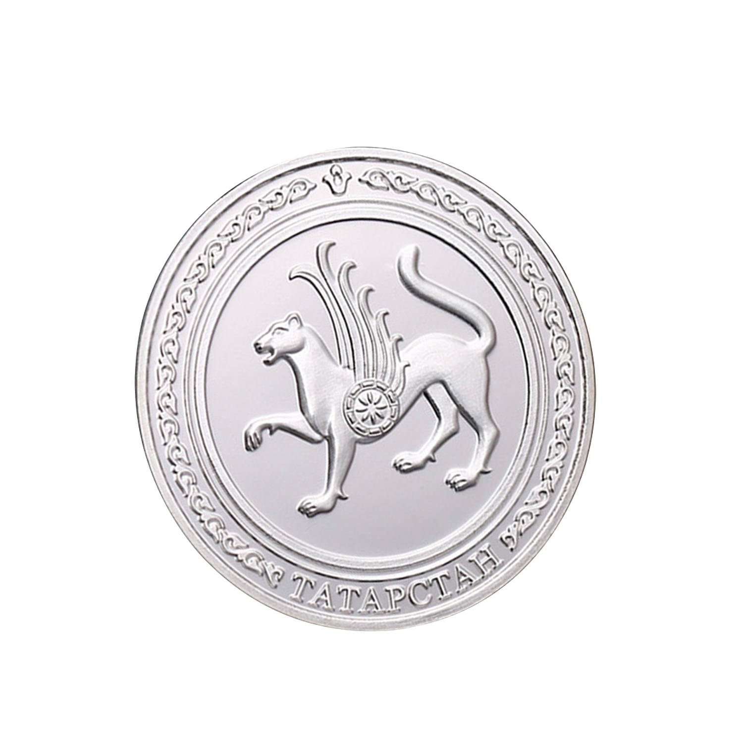 Souvenir silver coins for tourist attractions 2