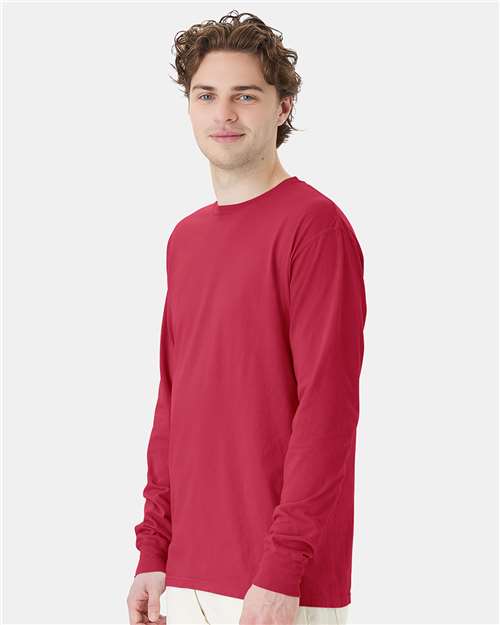 Unisex Garment-Dyed Long Sleeve T-Shirt - GDH200 157