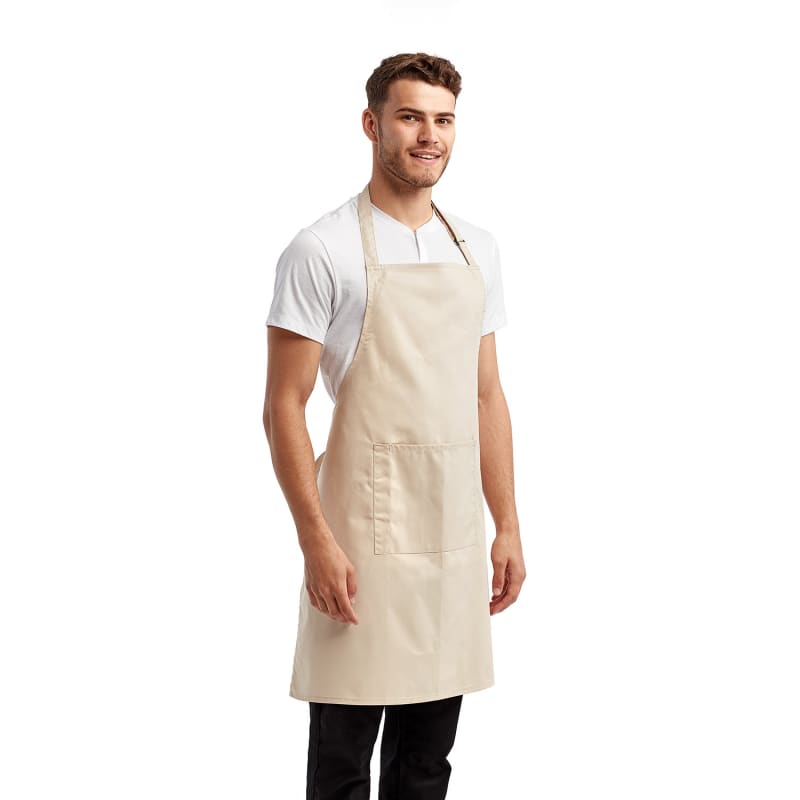 Artisan Collection By Reprime Unisex 'Colours' Recycled Bib Apron With Pocket 62