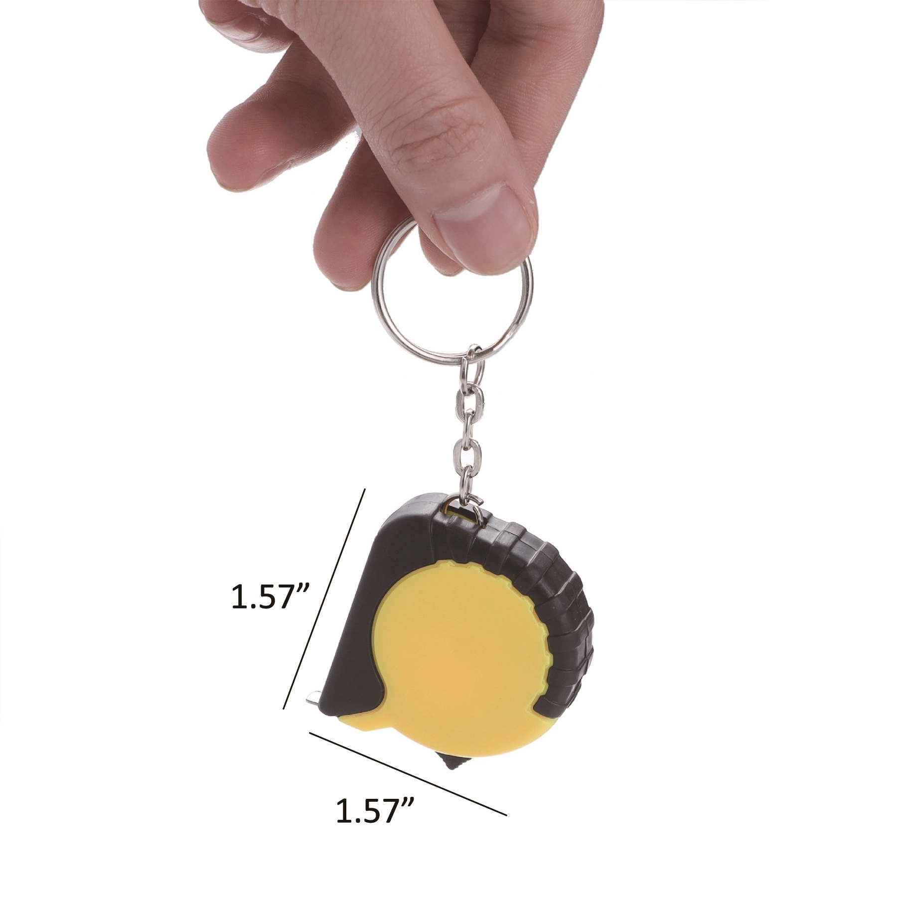 Mini Tape Measure with Key Chain 2