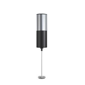 Silver Cylinder Electric Coffee Mixer And Egg Whisk Stainless Steel Rod 8