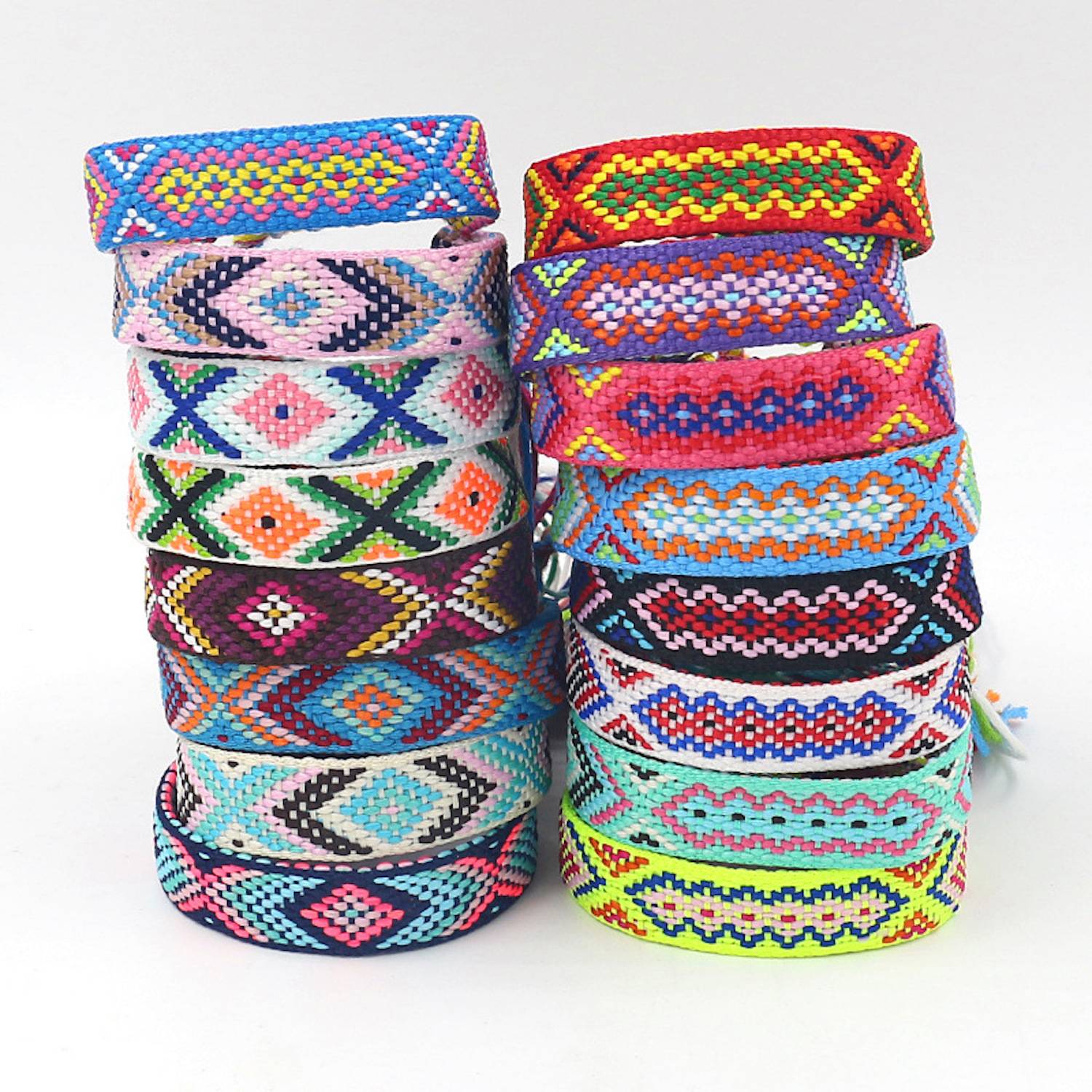 Bohemian Colored Woven Bracelet 3