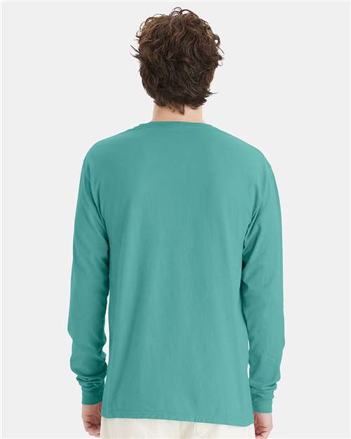 Unisex Garment-Dyed Long Sleeve T-Shirt - GDH200 180