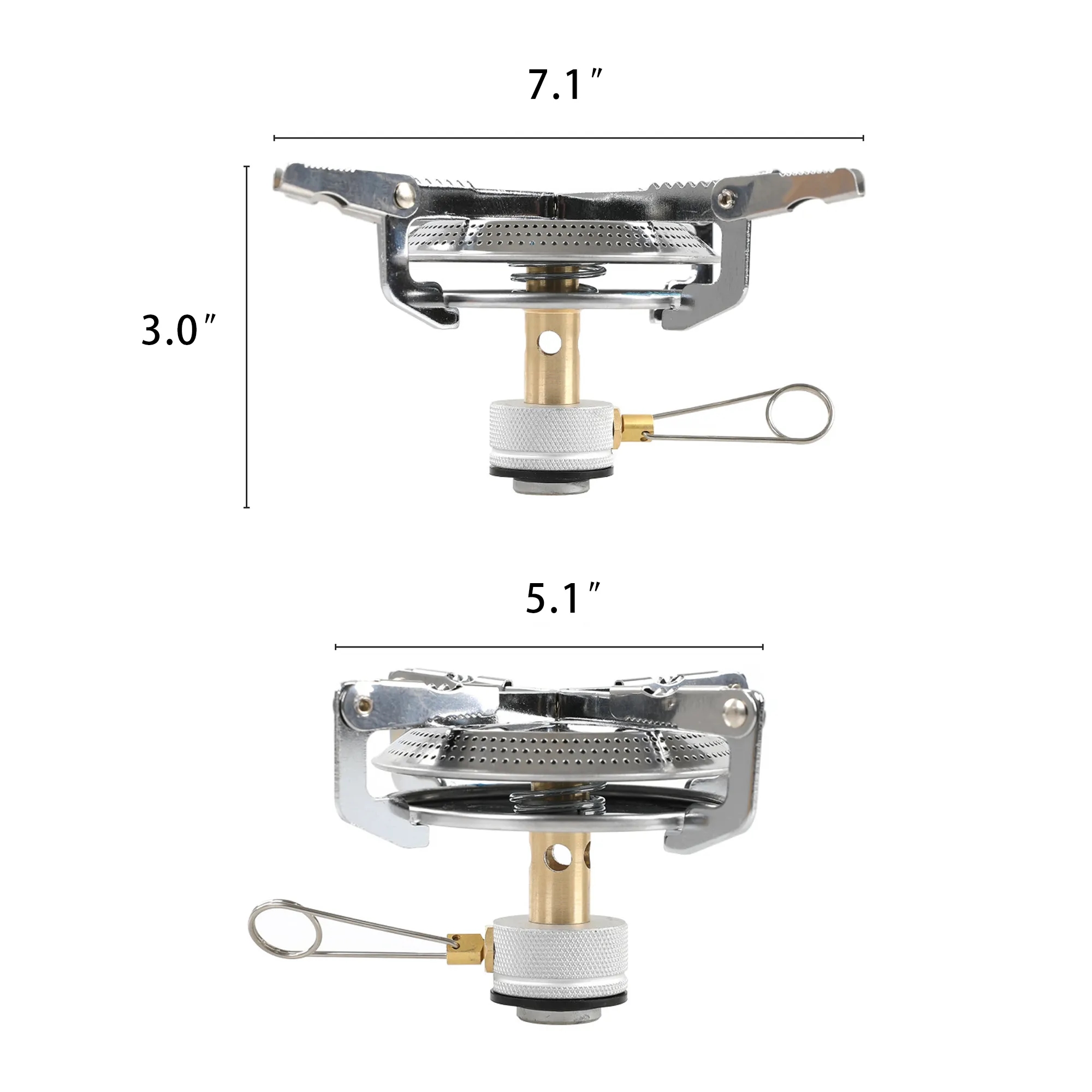 Foldable Outdoor Portable Gas Picnic Stove 4