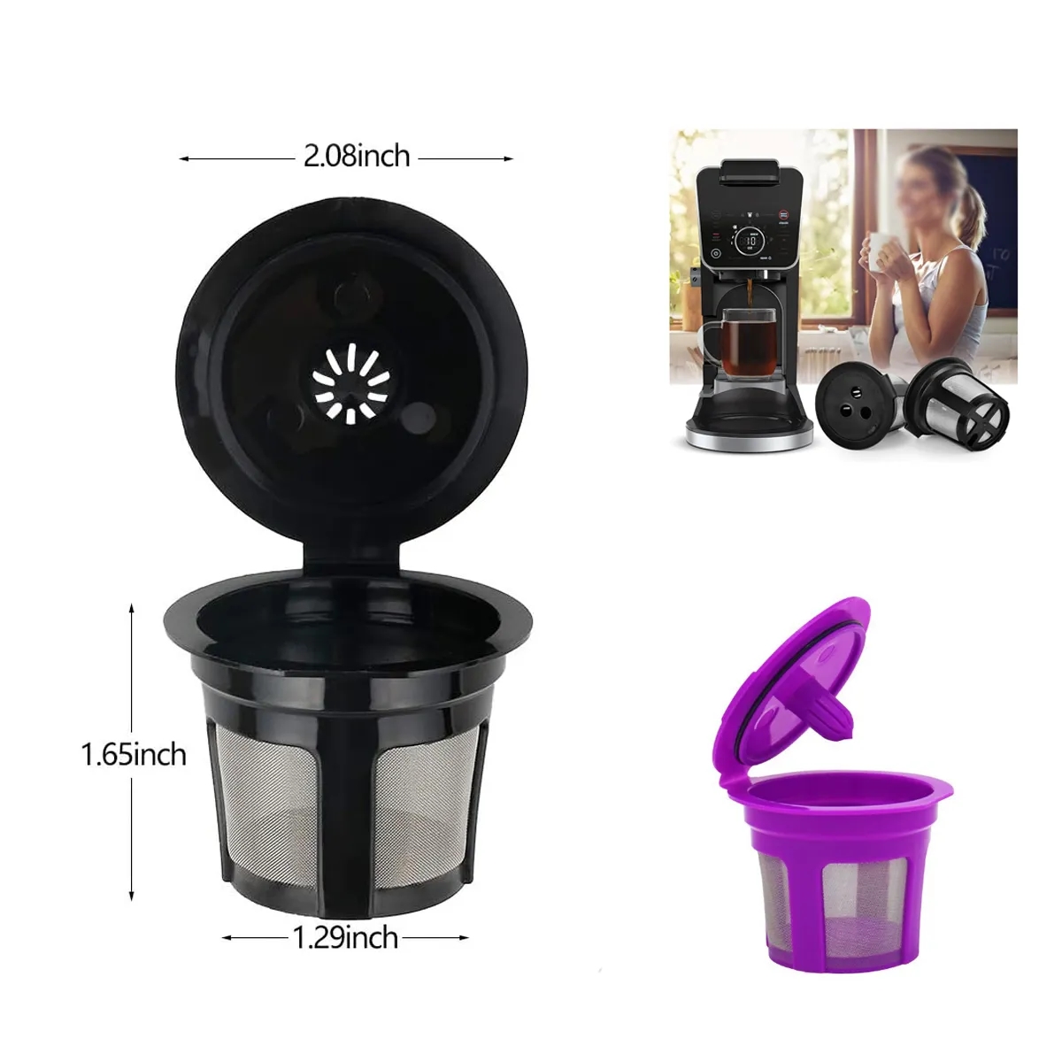 Mesh K Cup Universal Fit Coffee Filter 3