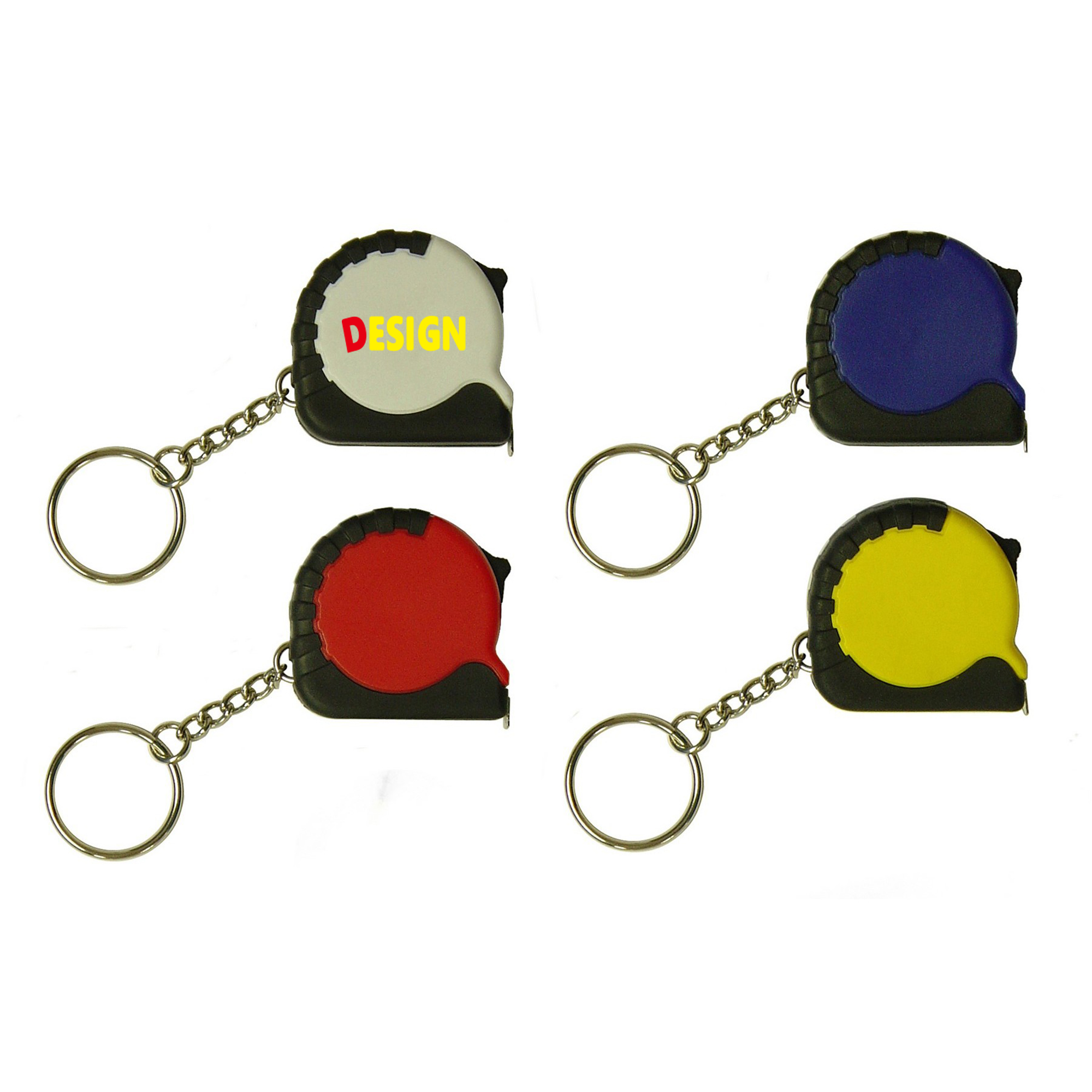 Retractable Tape Measure Ruler Keychain 2