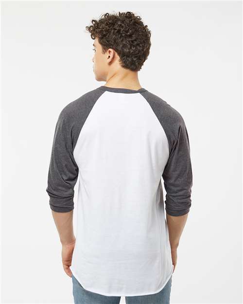 Unisex Fine Jersey Raglan T-Shirt - 245 153