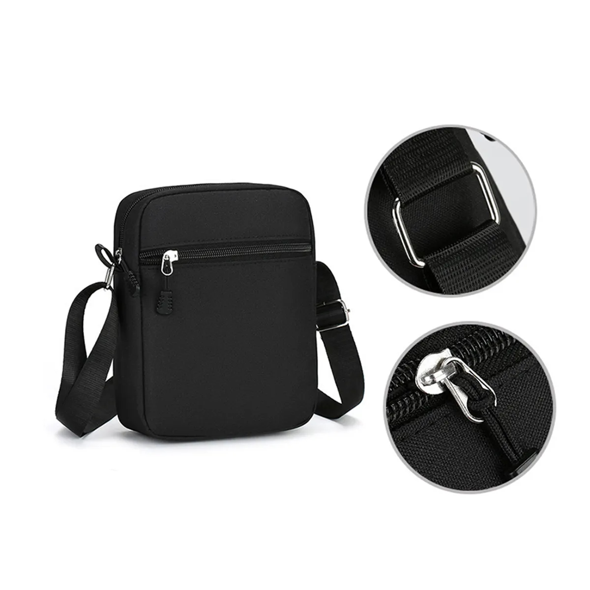Durable Oxford Shoulder Sling Bag With Adjustable Strap 5