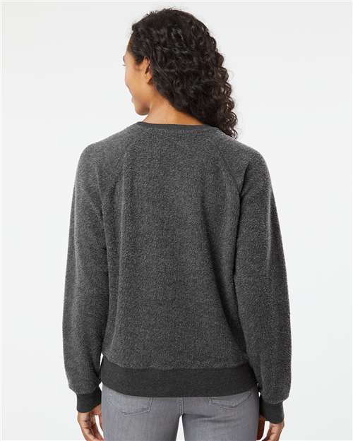 Women's Fleece Out Crewneck Pullover - K01 83