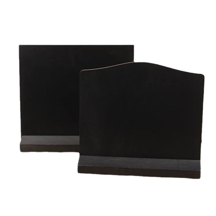 Mini Tabletop Chalkboard Signs with Wood Base 4