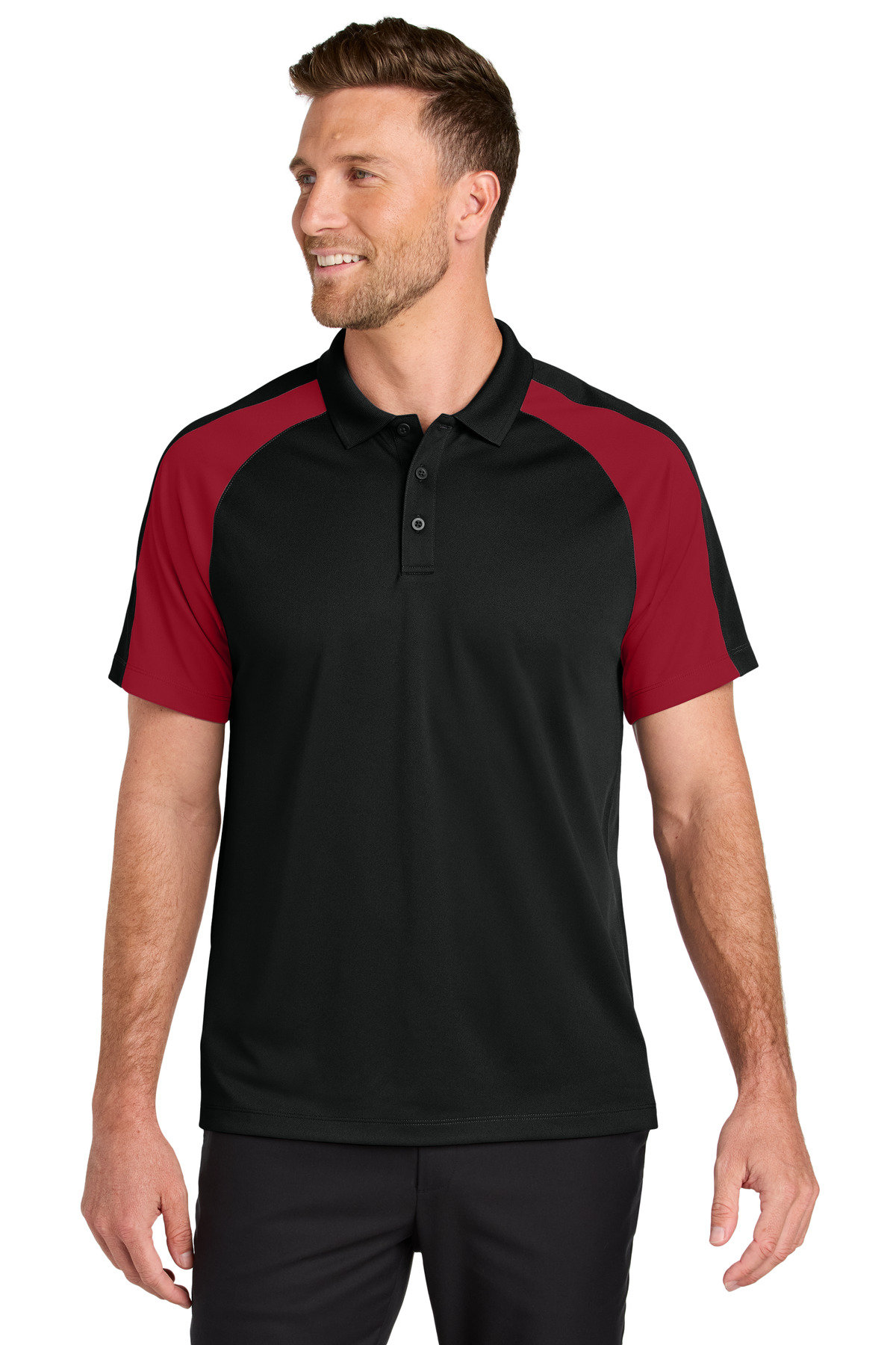 Wearever Performance Pique Colorblock Polo