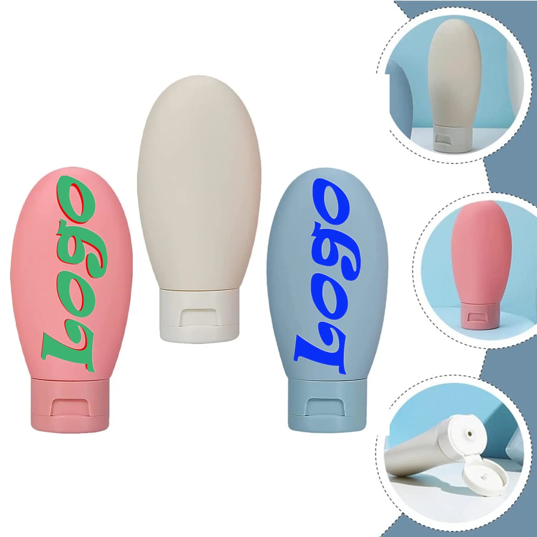 3pcs Travel Bottles 4