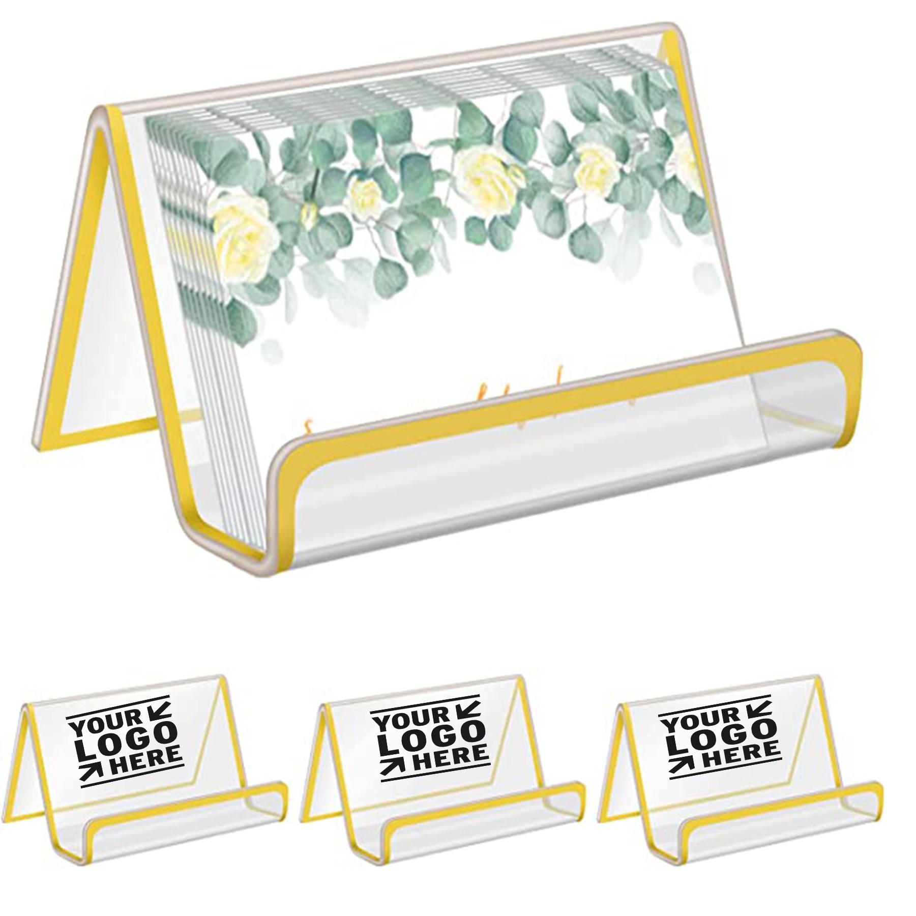 Acrylic Clear Business Cards Holder 2