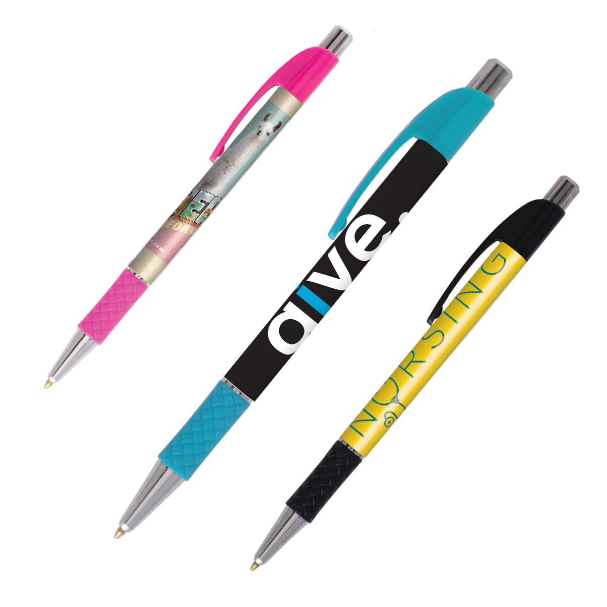 Top Flight Slim Plastic Pen (Full Color Imprint) 7
