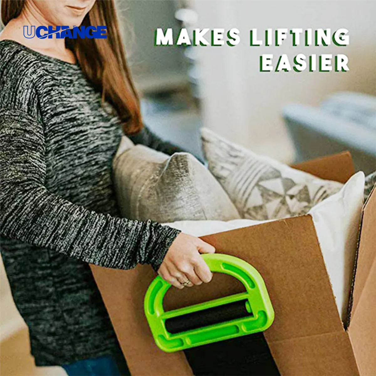 Adjustable Furniture Lifting Moving Strap With Handles 3