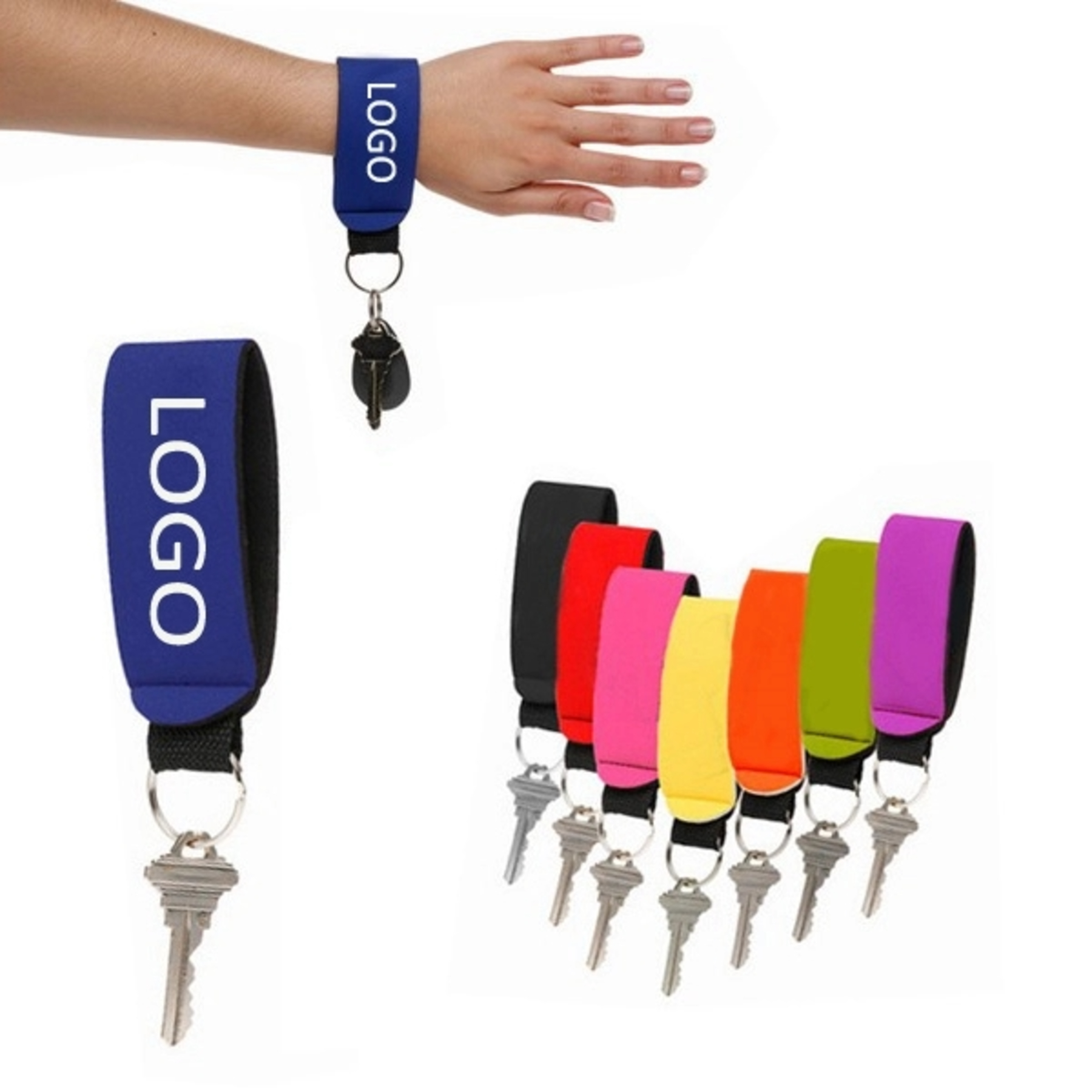 Neoprene Float Key Ring 1