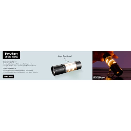 Mini Spiral Filament 100 Lumens Lantern Flashlight 47