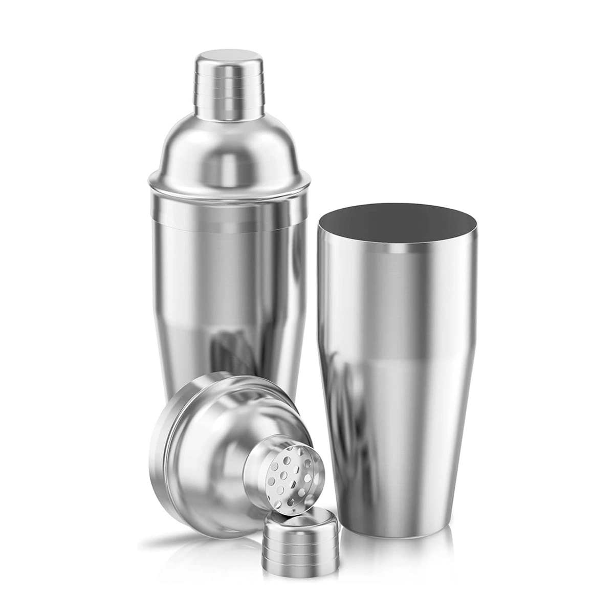 Stainless Steel Cocktail Shaker Maker Set 5Pcs 2