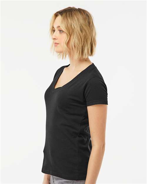 Women's Fine Jersey V-Neck T-Shirt