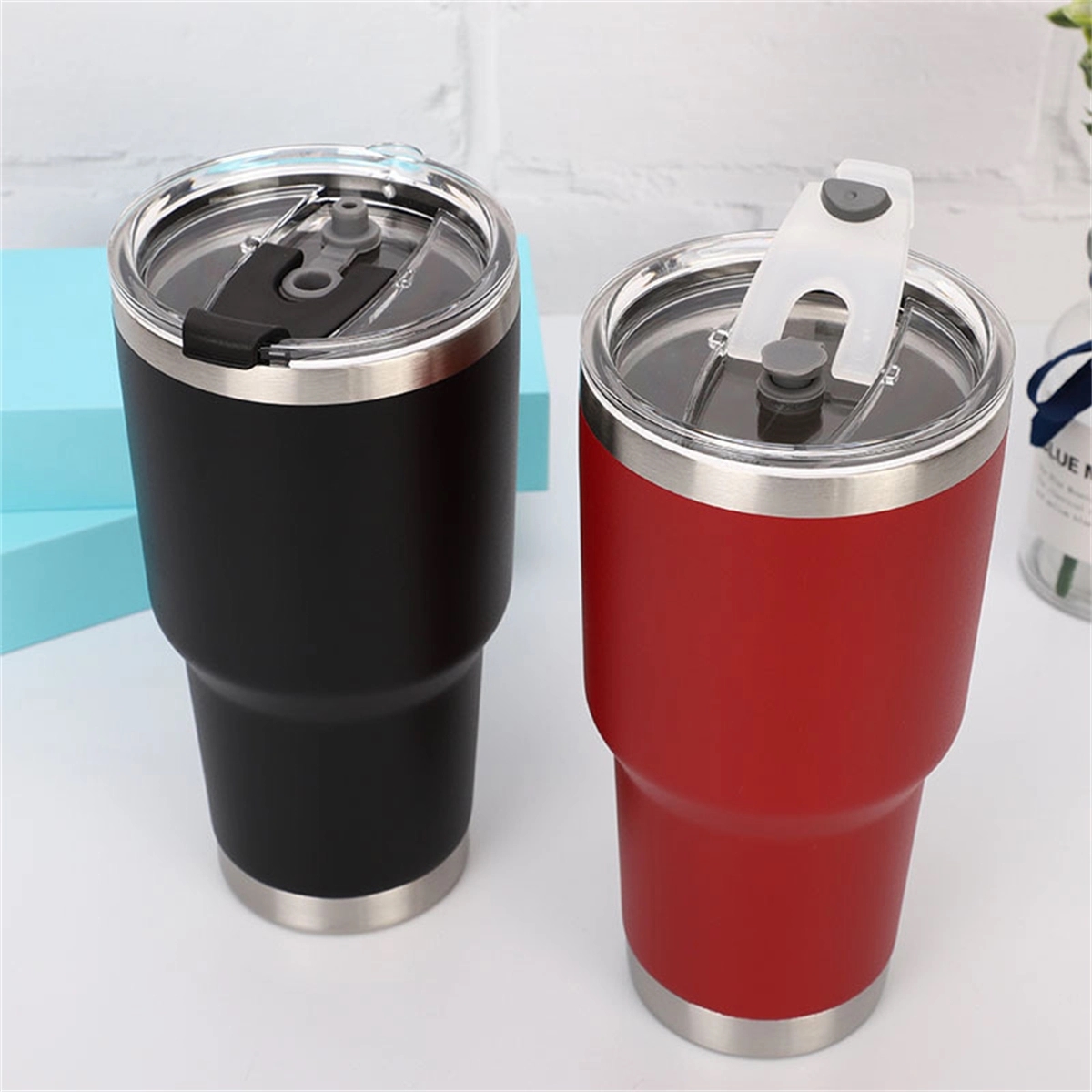 30Oz Tumbler With Lids Insulated Coffee Cup 3