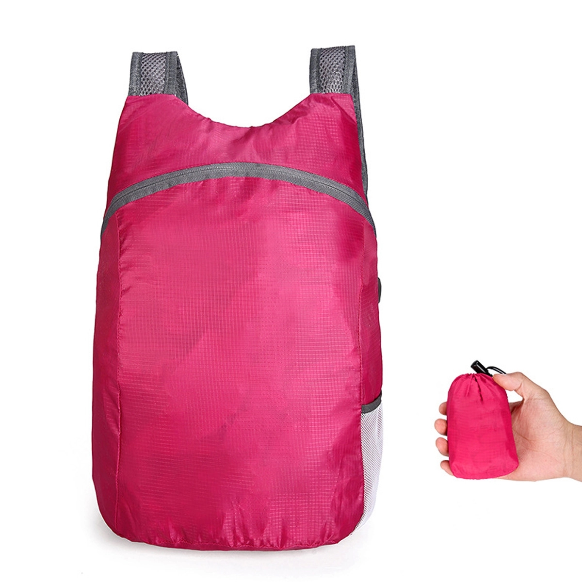Lightweight Breathable Foldable Travel Packable Backpack 8