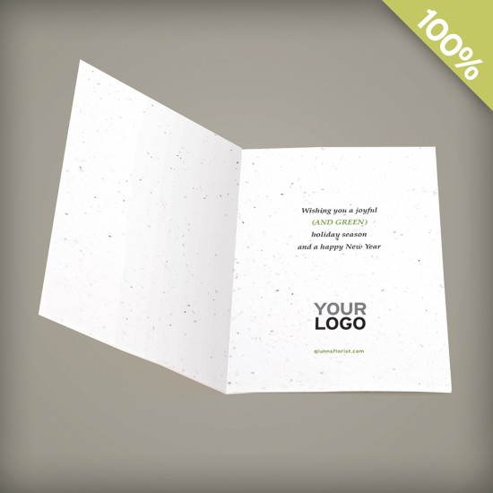 Season's Greenings Business Holiday Cards 7