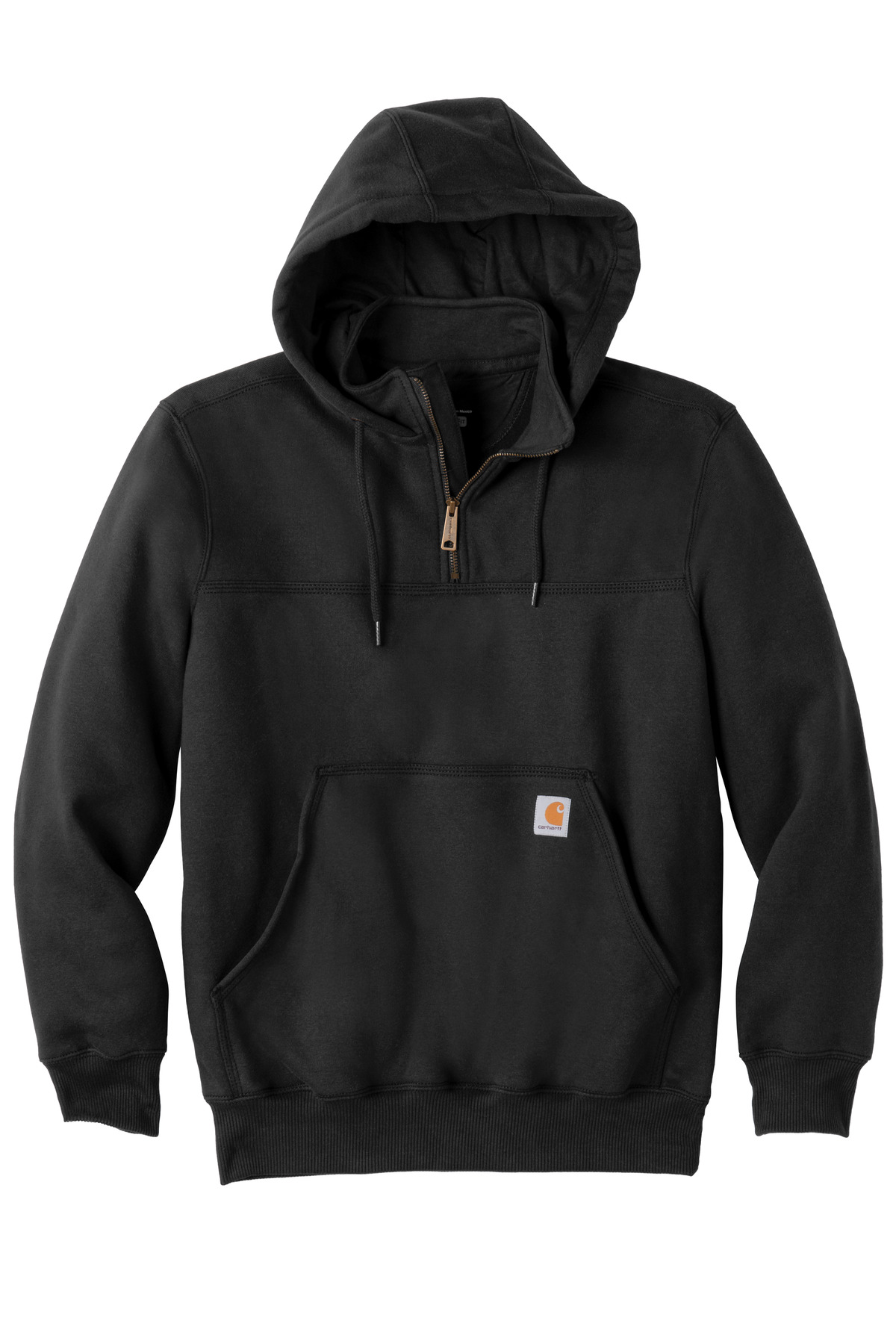 Carhartt® Rain Defender Paxton Heavyweight Hooded Zip Mock Sweatshirt 18