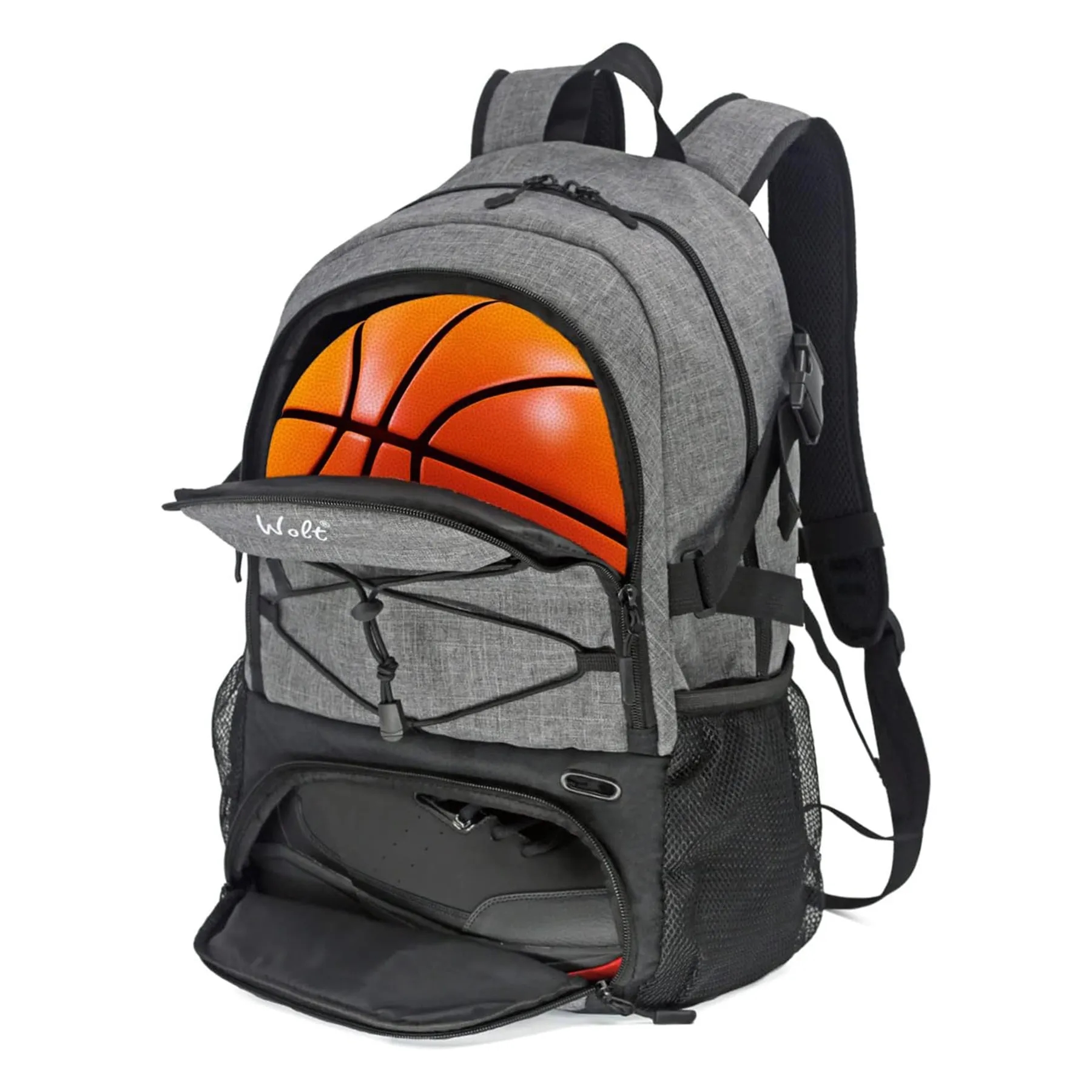 Large Sports Basketball Backpack 7