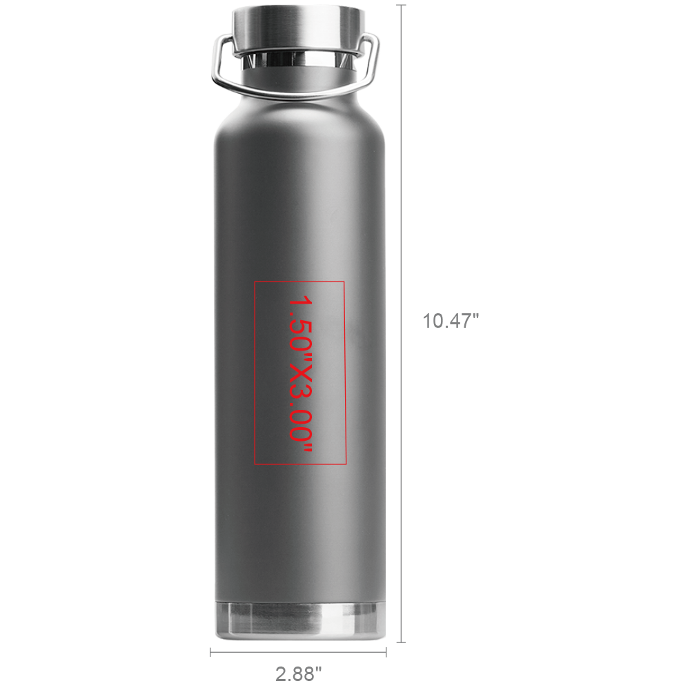 Owens 22oz Stainless Steel Water Bottle