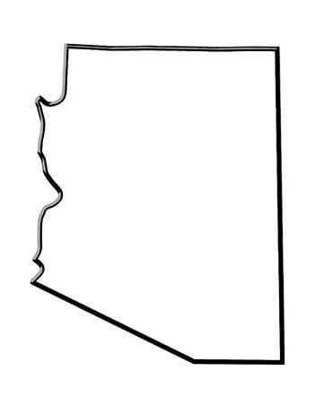 Blank Plaque: Arizona State 8", MDF 3/8 thick Woo 2