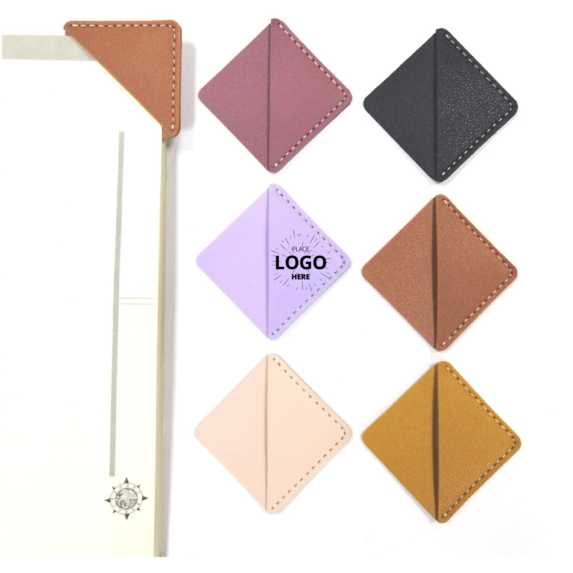 Leather Diamond Bookmark 2
