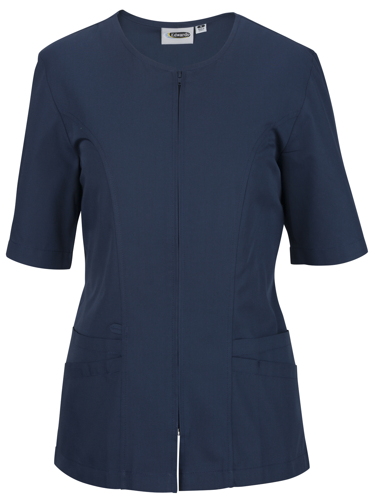 Edwards Industries - Women's Zip-Front Housekeeping Smock Shirt 4
