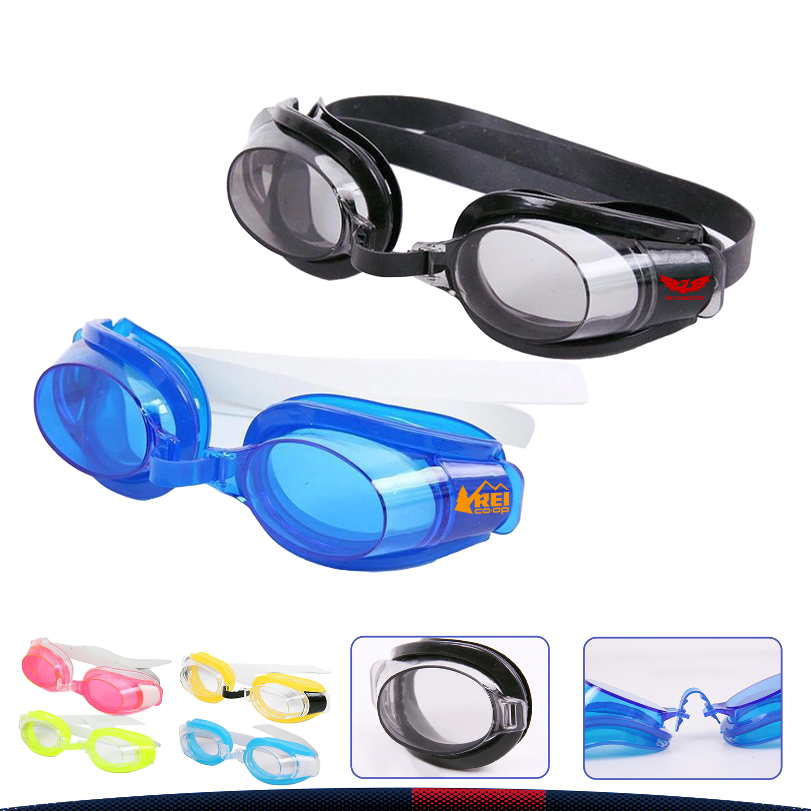 Faloy Adult Swimming Goggles 6