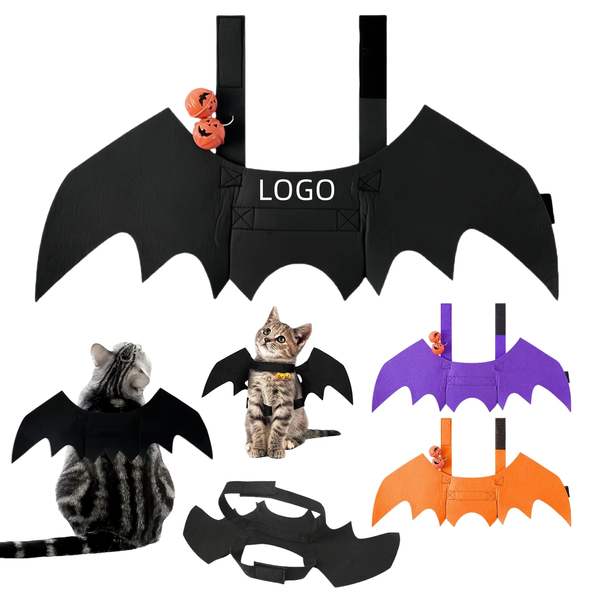 Pet Halloween Decoration Bat Wings 2