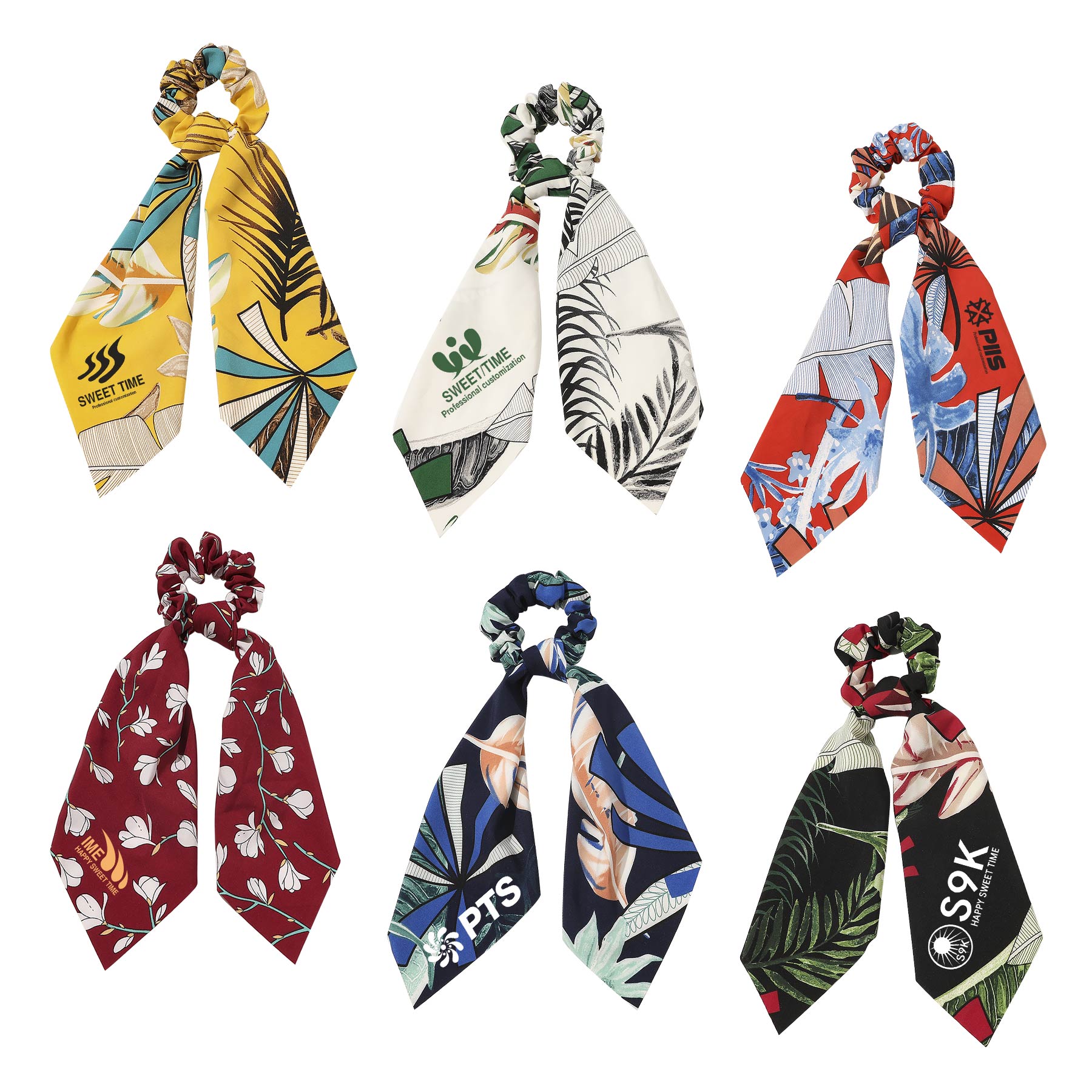 Elastic Chiffon Hair Scrunchies 2