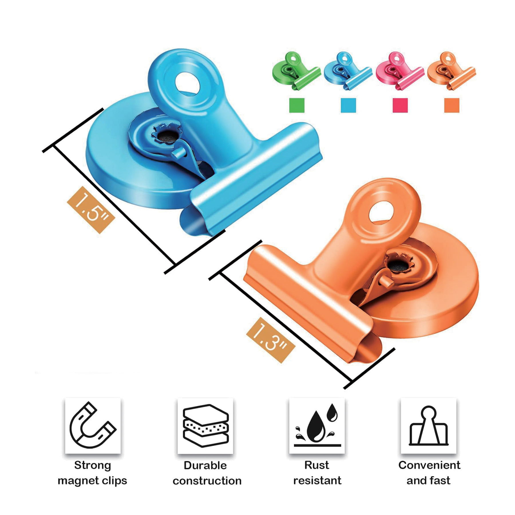 Refrigerator Magnets Magnetic Clip 4