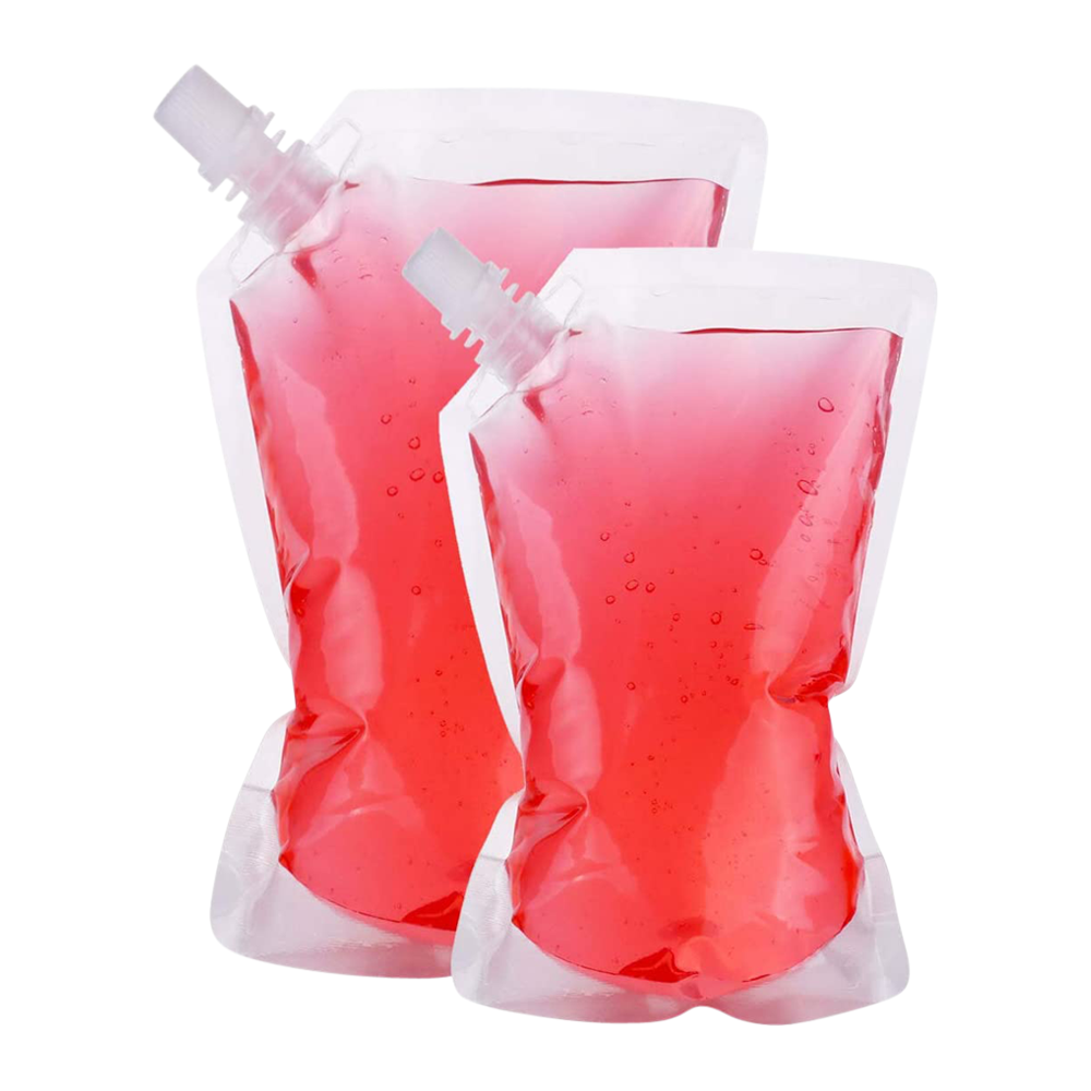 Collapsible Drink Flasks (Resealable) Large 32oz 5