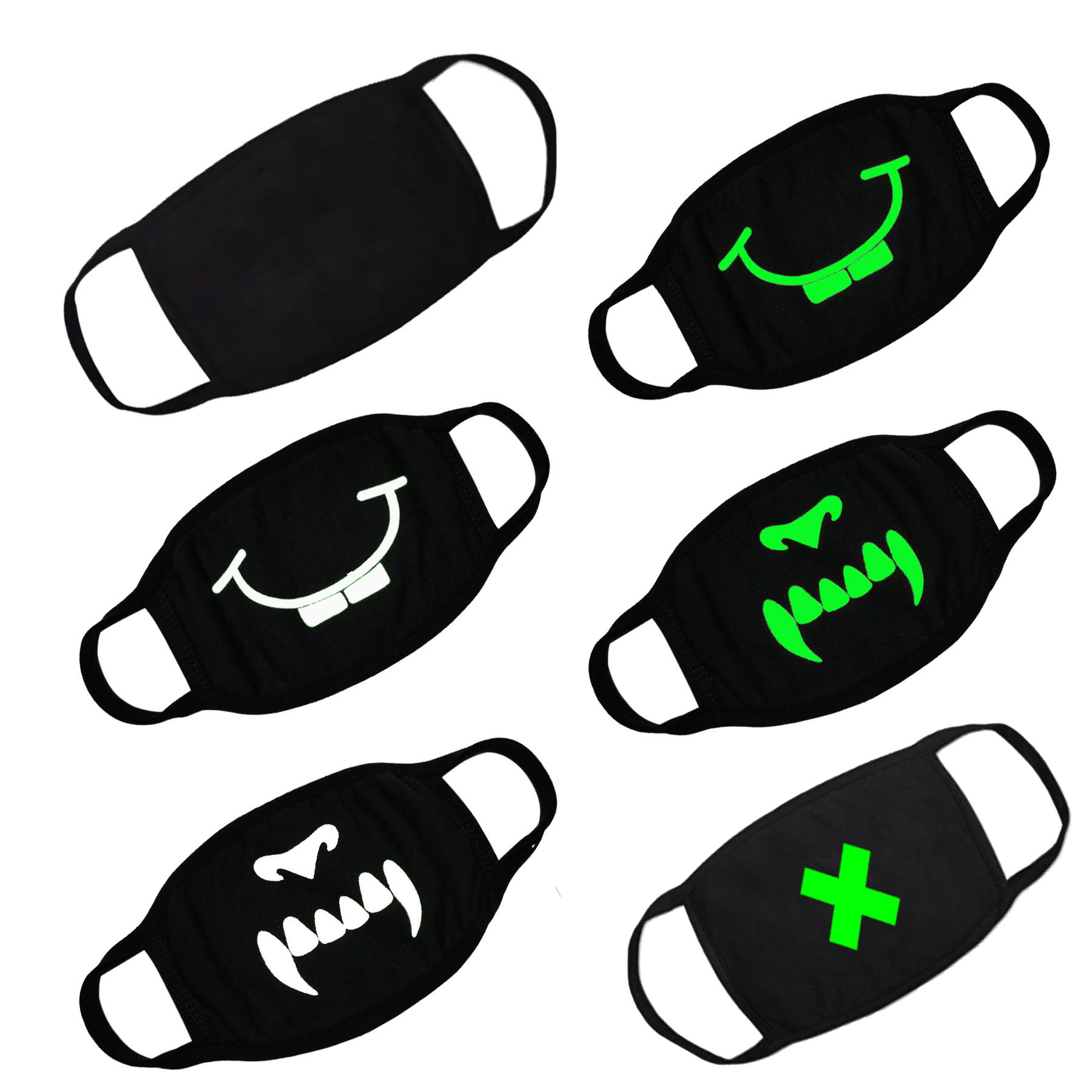 Glow In The Dark Face Mask 2