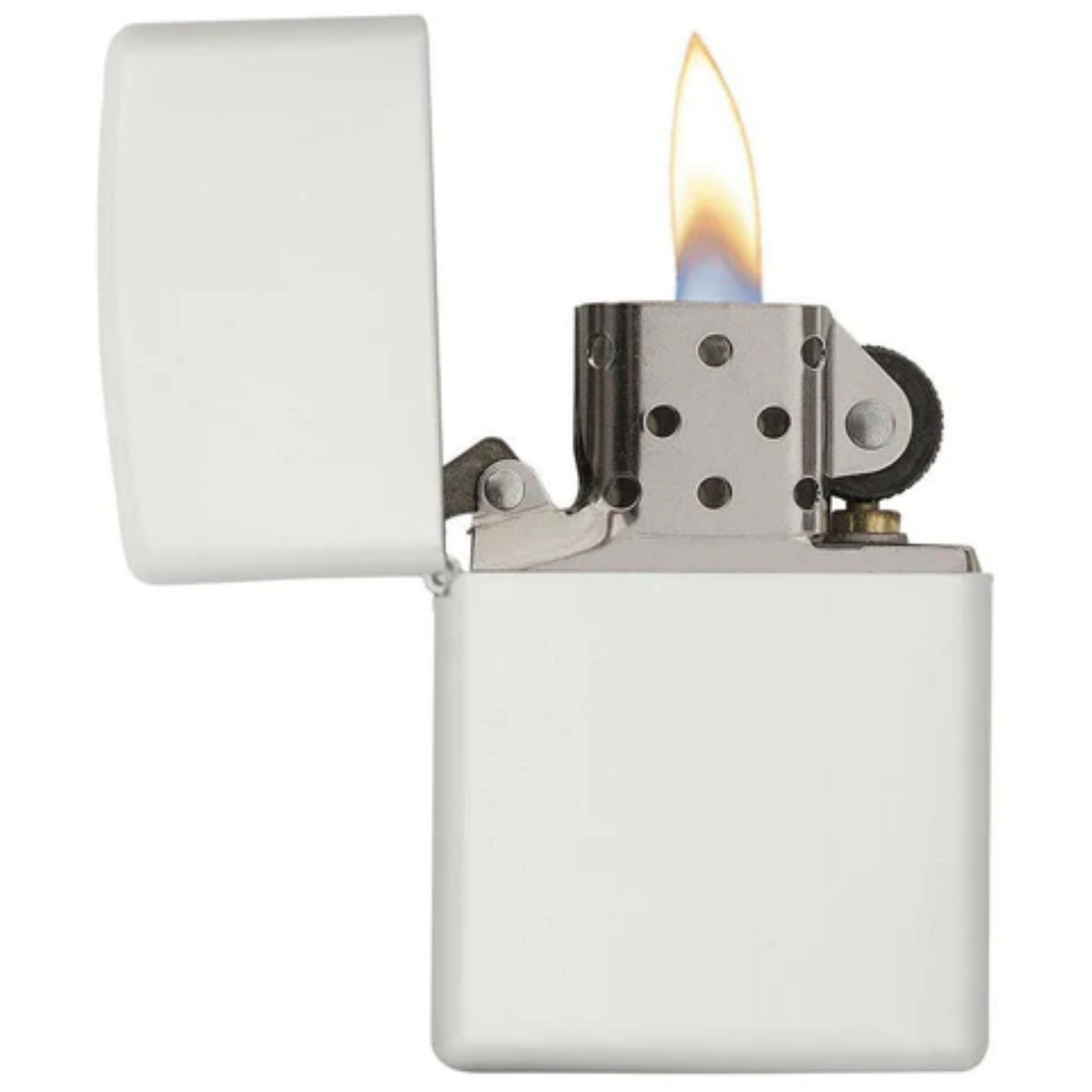 Genuine Zippo windproof lighter - White Matte 2