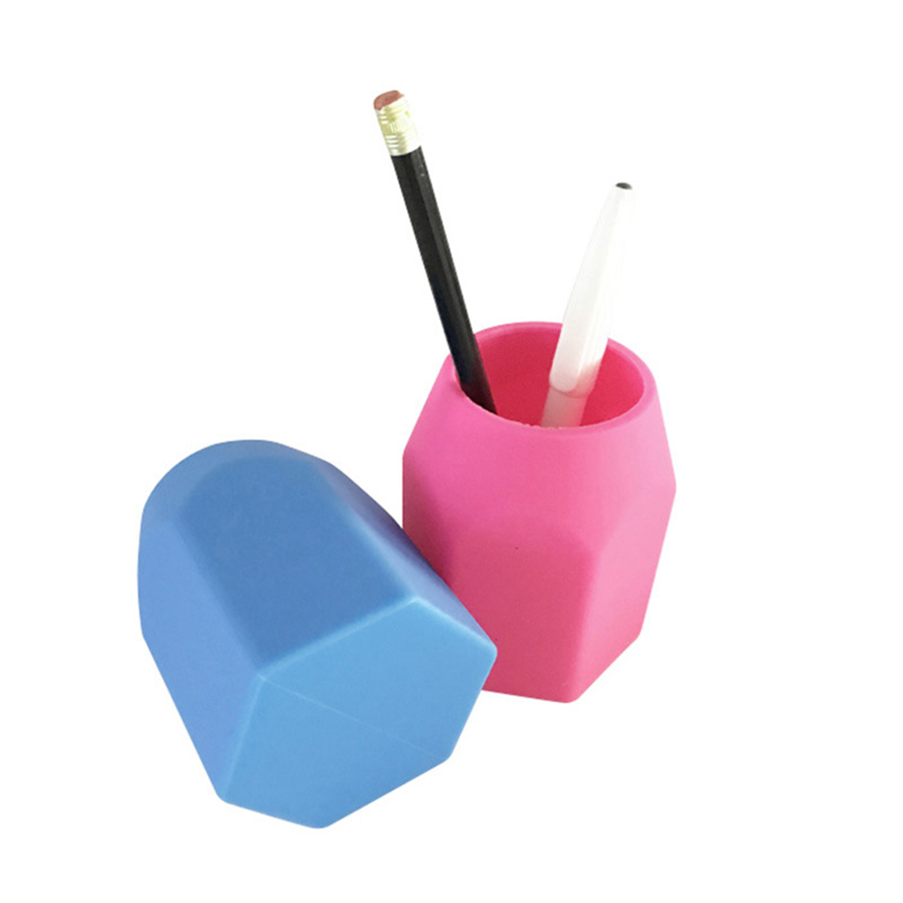 Geometric Silicone Pencil Holder 4